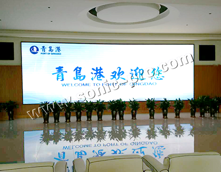 山东青岛港迎宾大厅