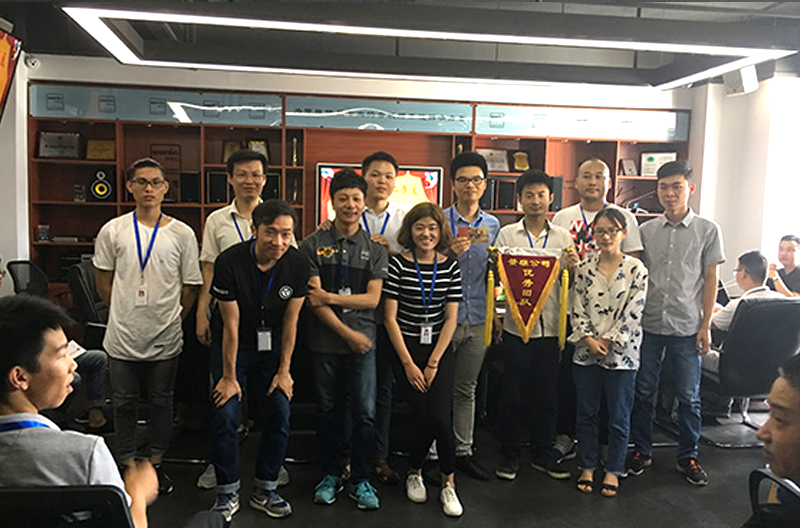 景雄公司举办2017年第二季度总结表彰大会