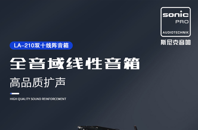 LA-210双十线阵音箱