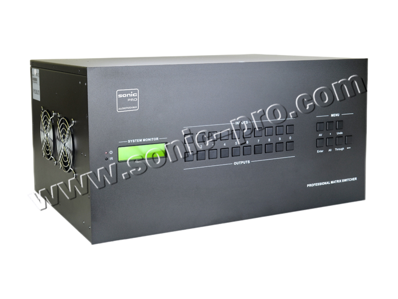 HDM-32X 32进32出混合插卡矩阵