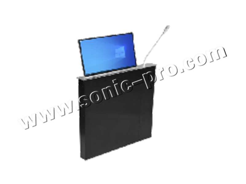 WZH-23.8DM 无纸化23.8寸单屏带话筒升降器