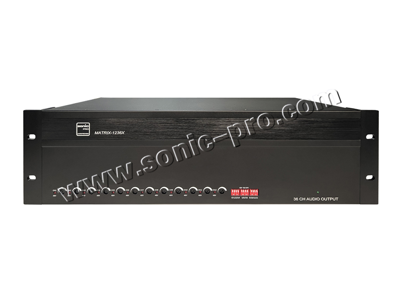 MATRIX-1236X  数字音频备份信号分配器