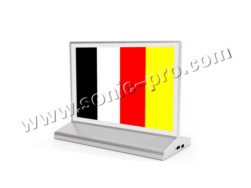 ZP-275 T型墨水双屏电子桌牌（含桌牌管理平台）