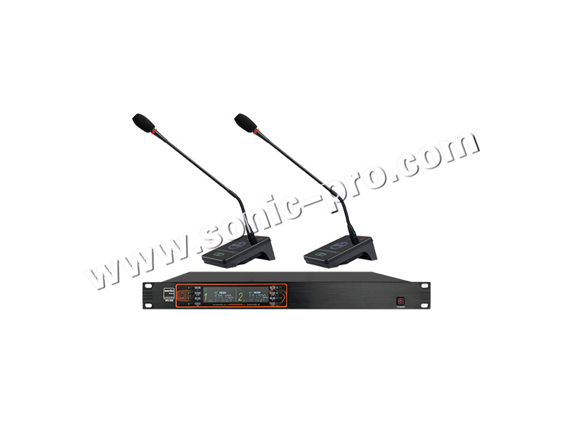 WS-820无线鹅颈、方管话筒 （一拖二）