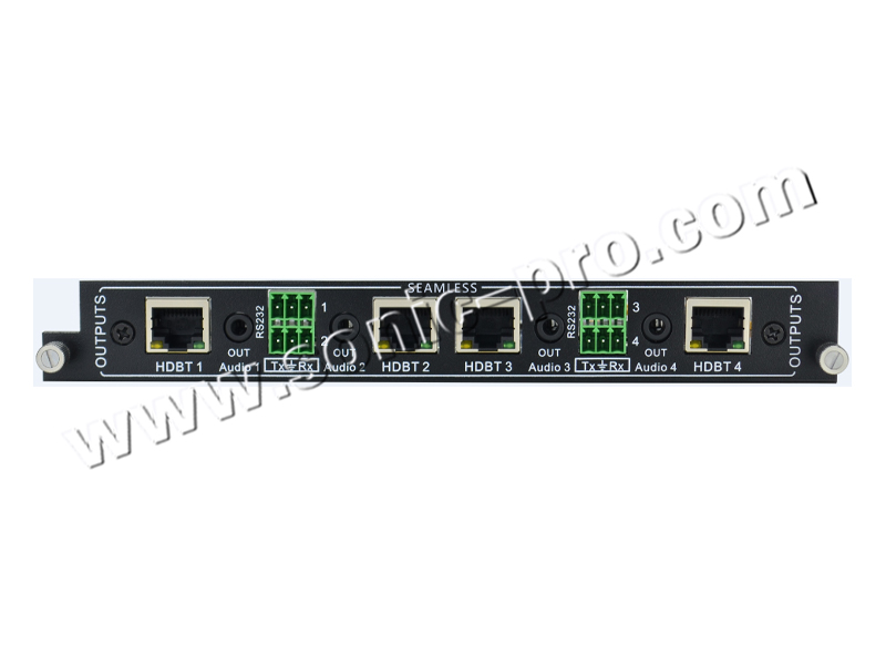 HDM-4O/BTS 单卡四路 HDBT无缝输出板卡