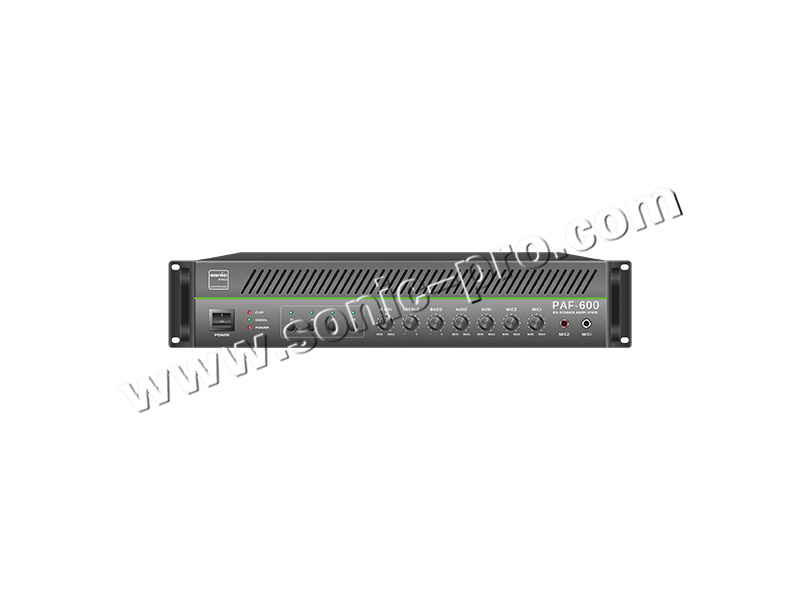PAF-600四分区合并式定压功放（600W）