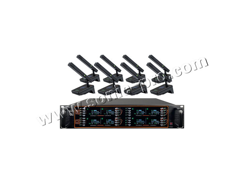 WS-880无线鹅颈、方管话筒 （一拖八）